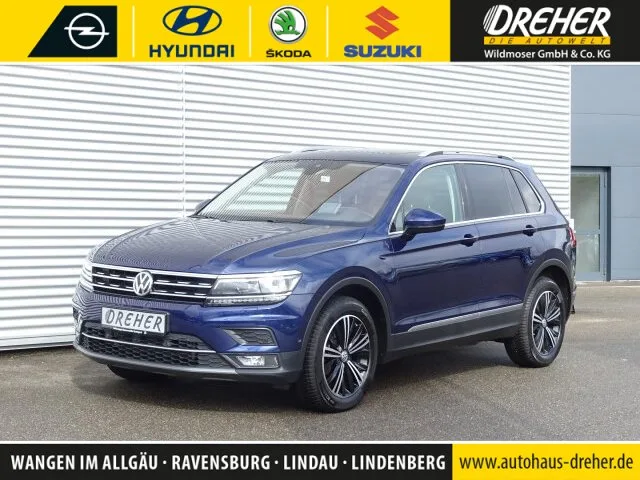 VW Tiguan BiTDI 240PS 4Motion Highline DSG Kamera LED Navi