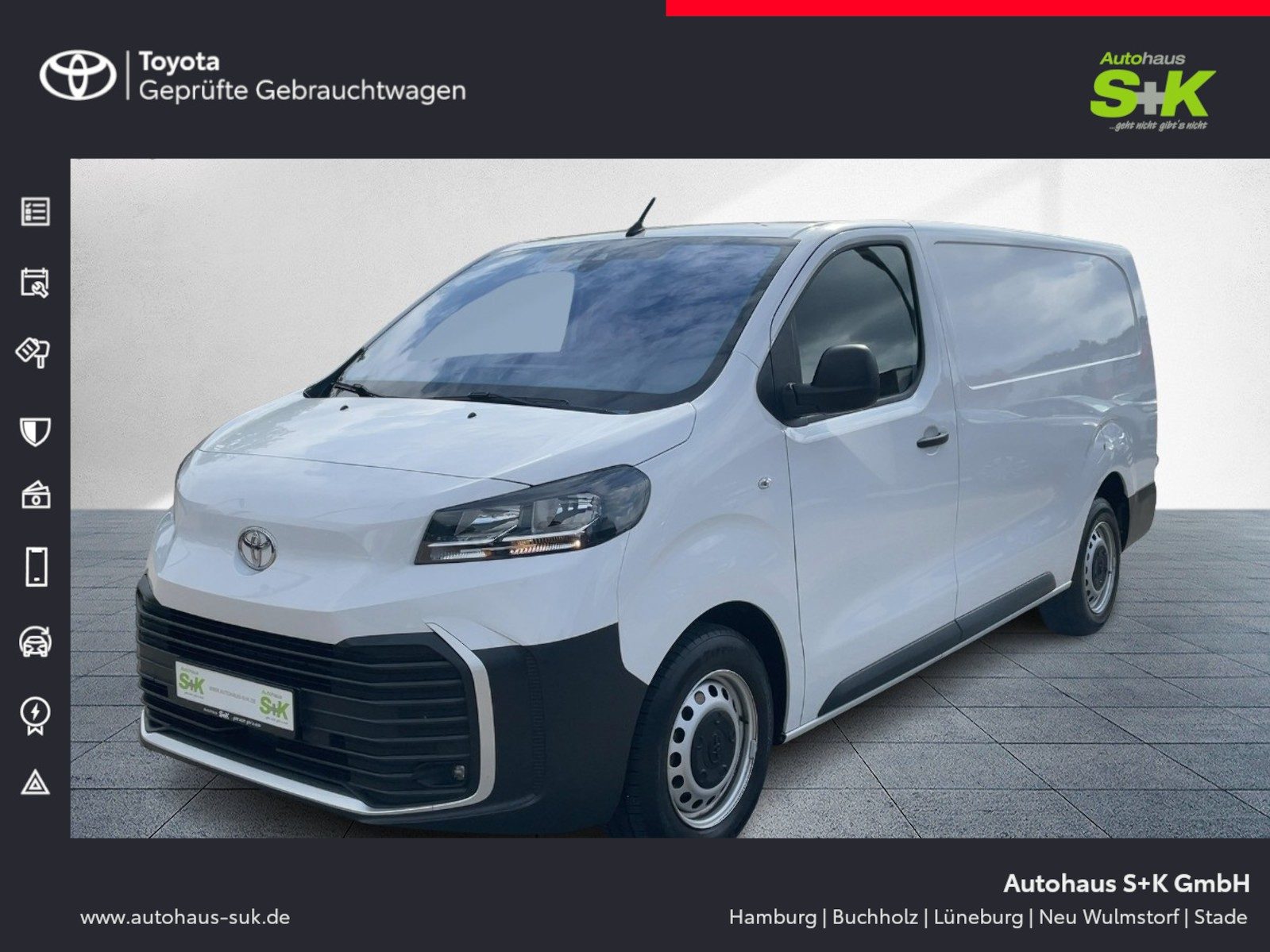 Toyota Proace 2.0 D-4D Meister +CARPLAY+KAMERA+NAVI+TEM