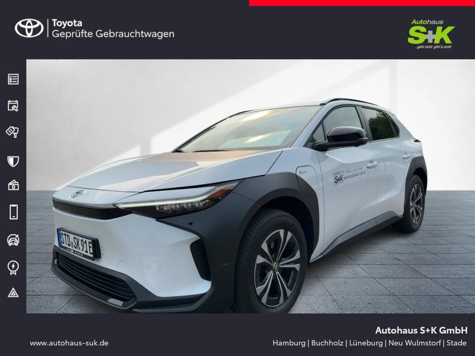 Toyota bZ4X Elektromotor +SHZ+LED+Toterwinkel+Apple Car
