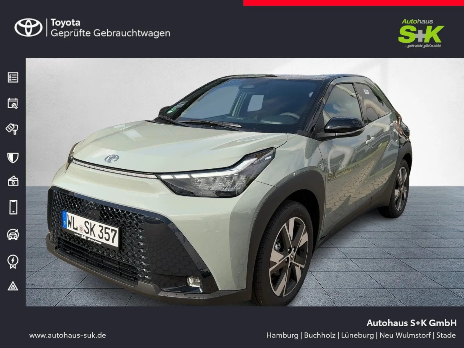 Toyota Aygo X 1.5 Hybrid Teamplayer CVT *KAMERA*SHZ*