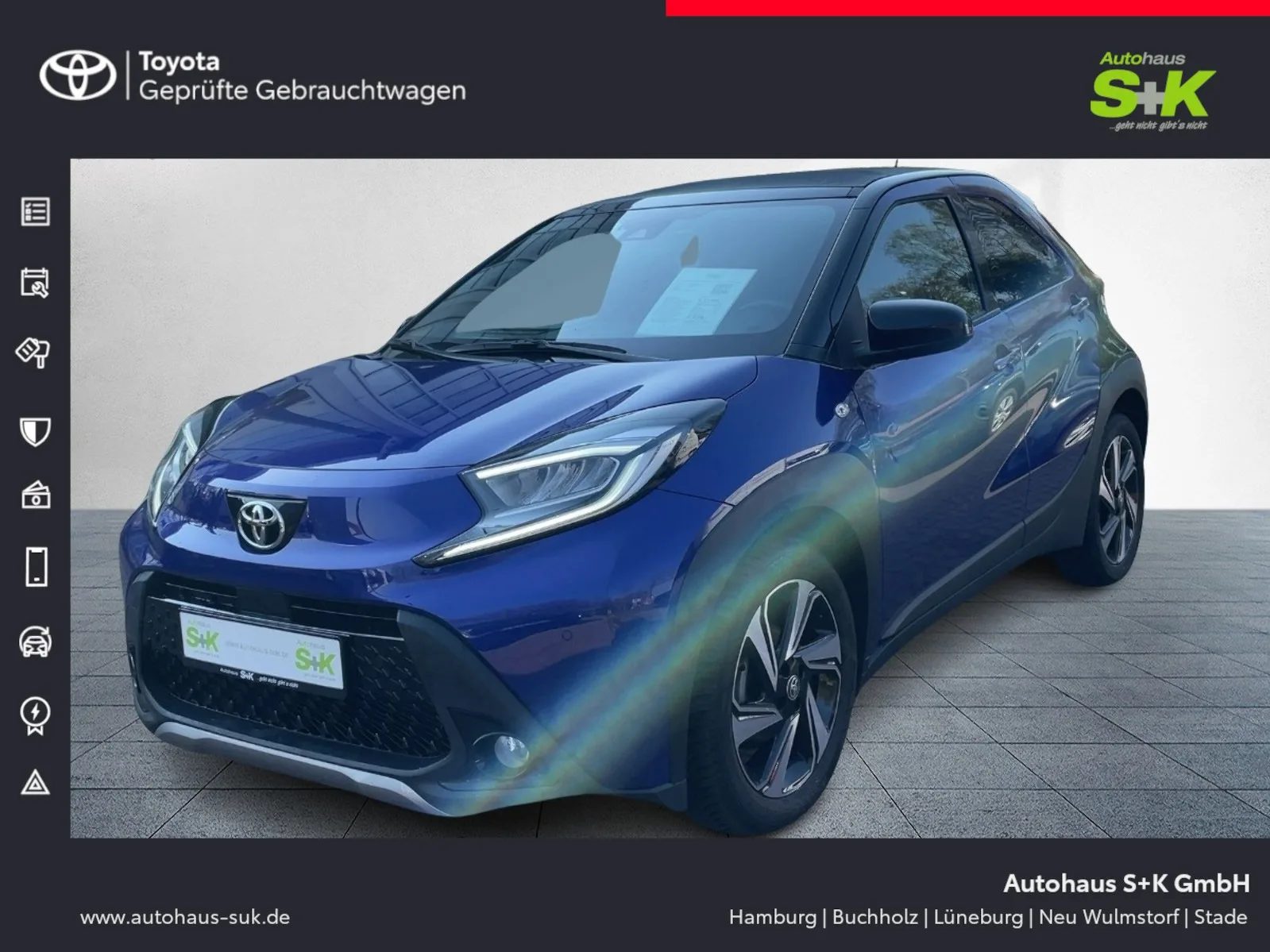 Toyota Aygo X 1.0 Explore Air +FALTSCHIEBEDACH+SHZ+CARP