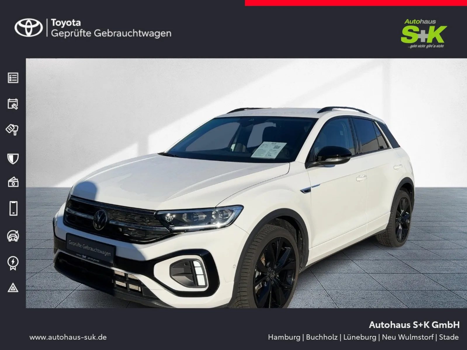 VW T-Roc 1.5 TSI R-Line*Design-Paket*Black Style*Ka