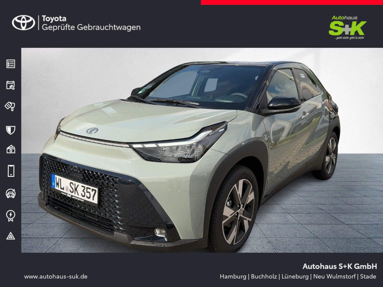 Toyota Aygo X 1.5 Hybrid Teamplayer*CARPLAY+LED+KLIMA+K