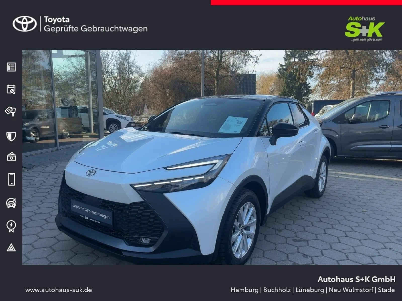 Toyota C-HR - 2,0 l Plugin 4x2 Teamplayer+SHZ+R-Kam+PDC
