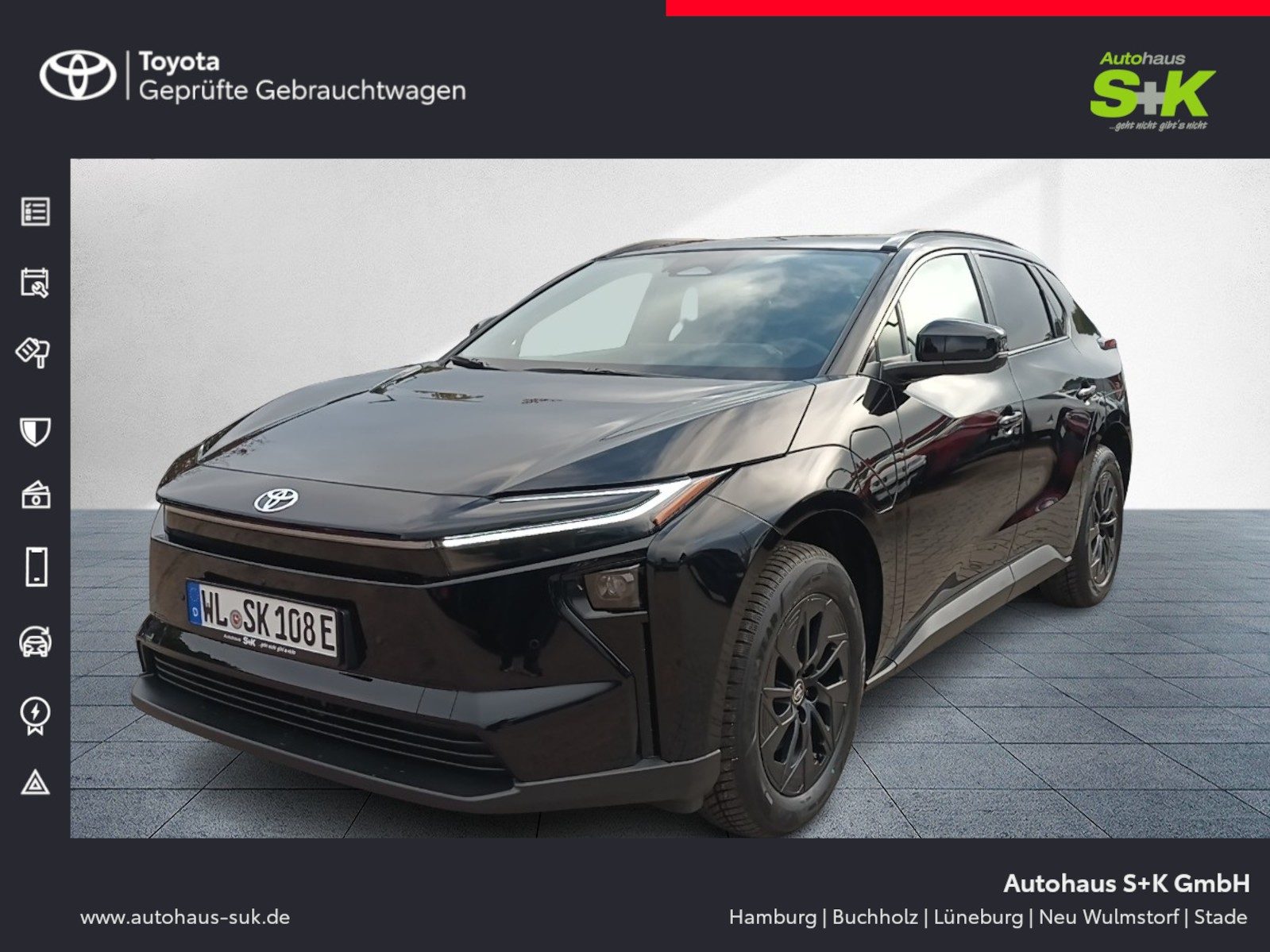Toyota bZ4X Teamplayer FWD 165kW*CARPLAY+LED+SHZ+PDC+NA