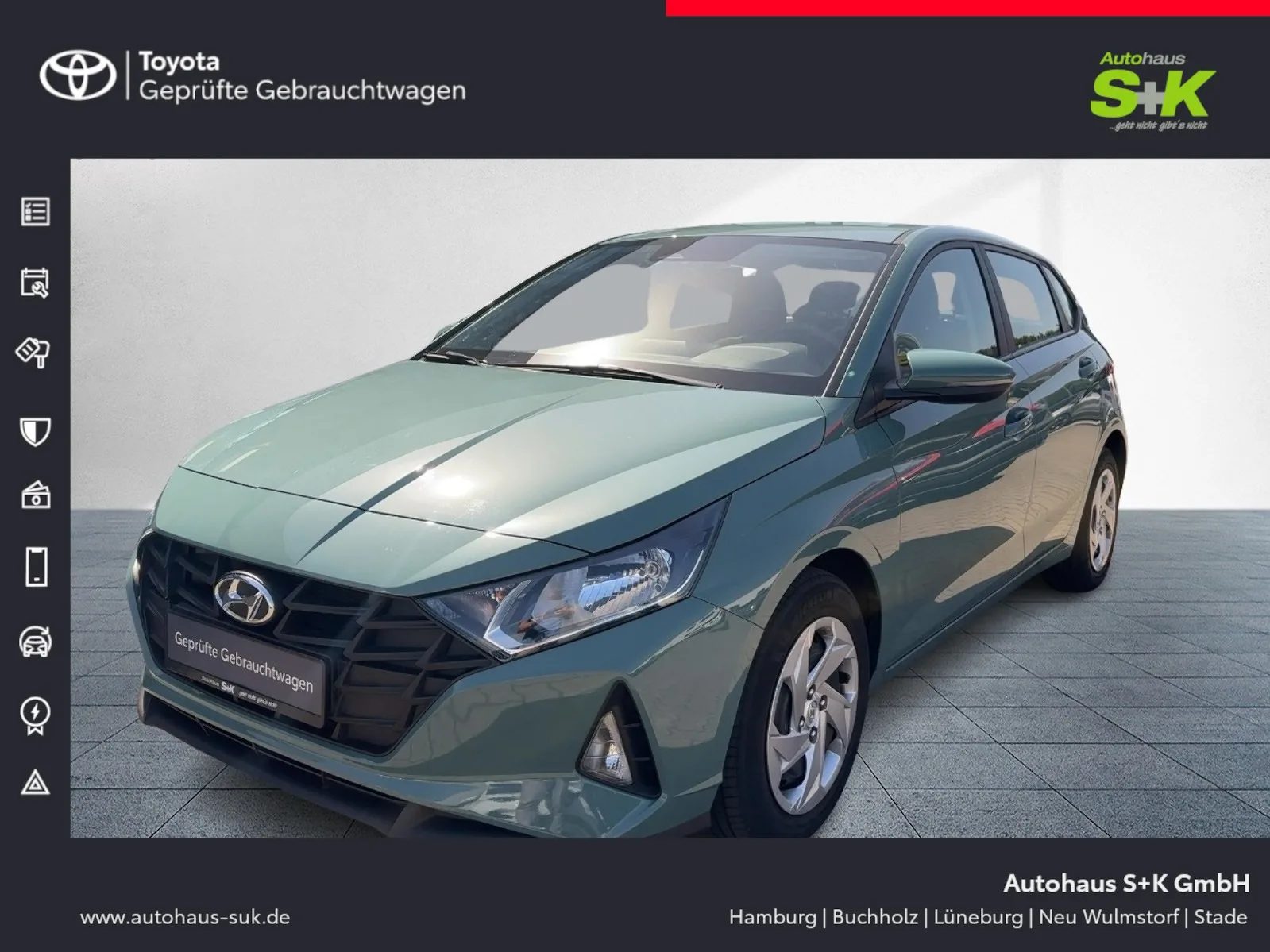 HYUNDAI i20 1.2 Select**KLIMAANLAGE**TEMPOMAT**SPURHALTE