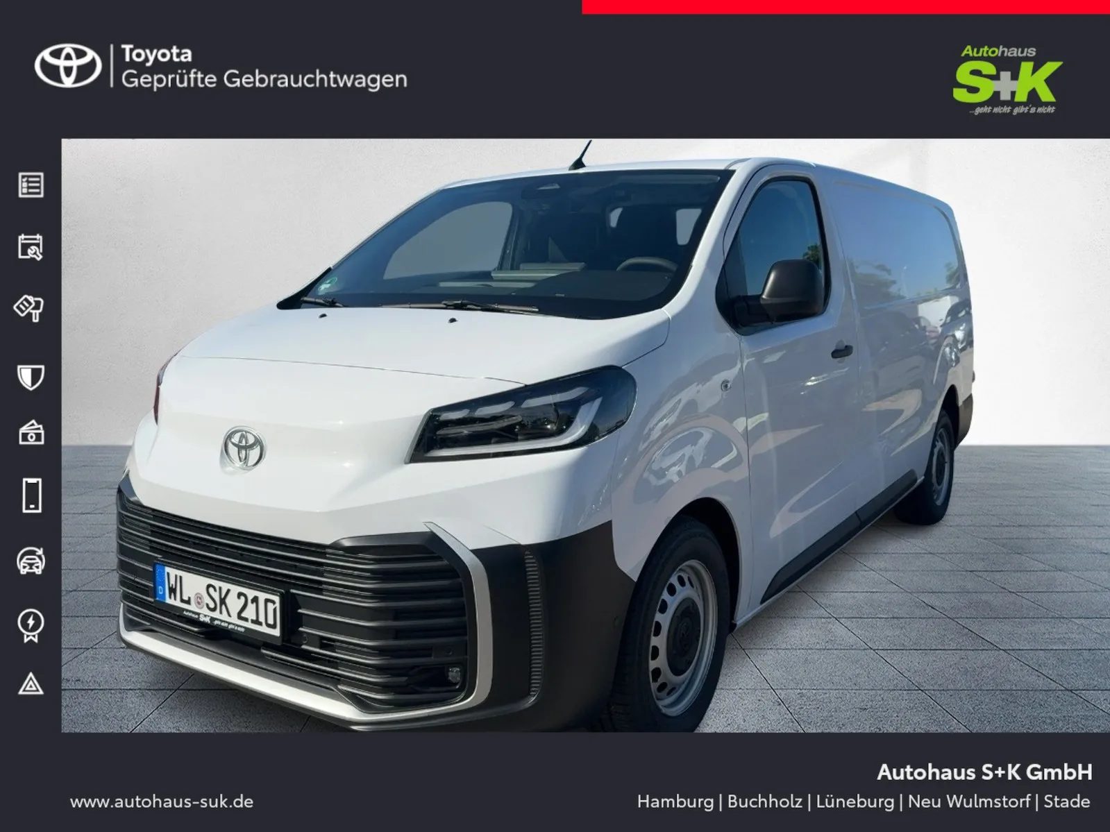 Toyota Proace 2.2 D-4D L2 Meister +AHK+CARPLAY+PDC+TEMP