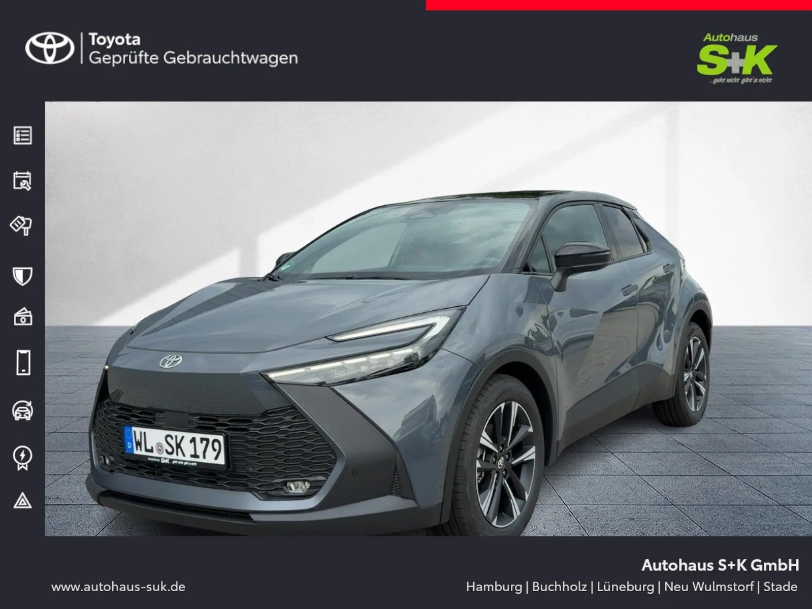 Toyota C-HR 1.8 Hybrid Team Deutschland +WINTER-P.+CARP