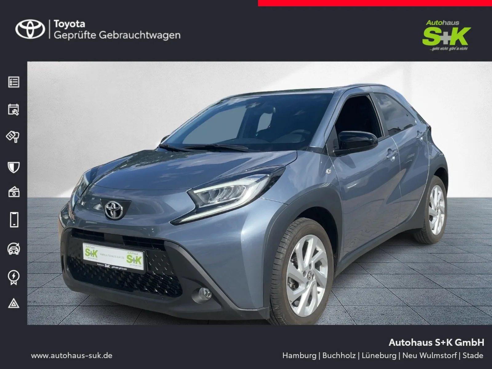 Toyota Aygo X 1.0 VVT-i Active +CARPLAY+KAMERA+SHZ+ACC+