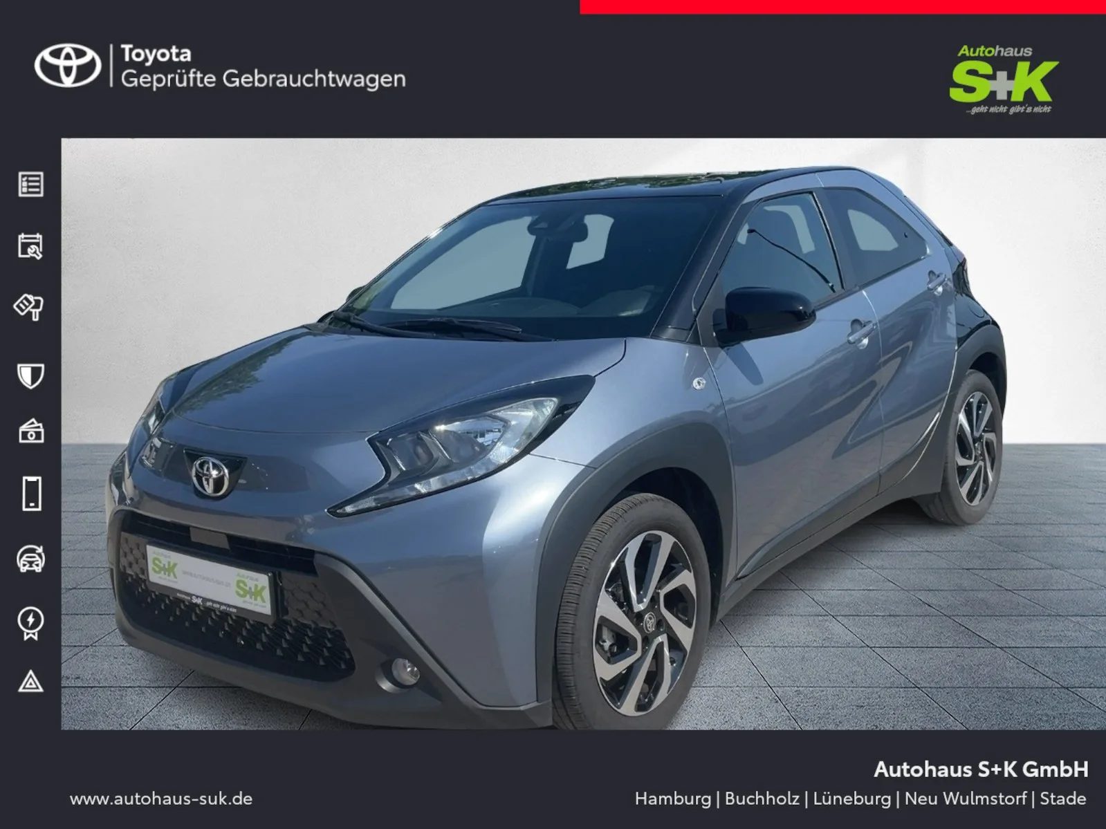 Toyota Aygo X 1.0 VVT-i Teamplayer +CARPLAY+KAMERA+ACC+