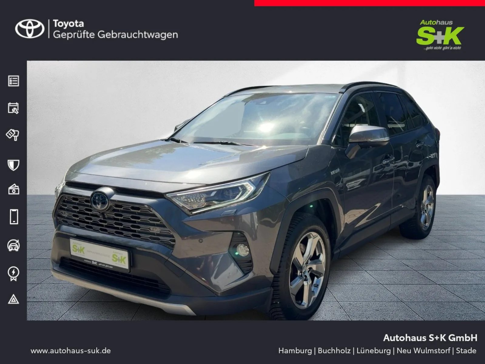 Toyota RAV 4 HEV Lounge*360°-Kamera*CarPlay*Sitzklima*