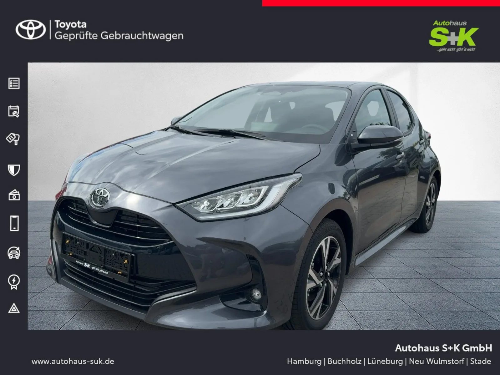 Toyota Yaris 1.5 TEAMPLAYER +CARPLAY+WINTER-P.+ACC+KAME