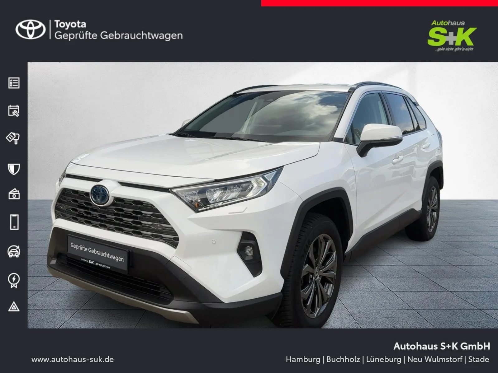 Toyota RAV 4 2.5 VVT-i Hybrid Team Deutschland 4x4*AHK*
