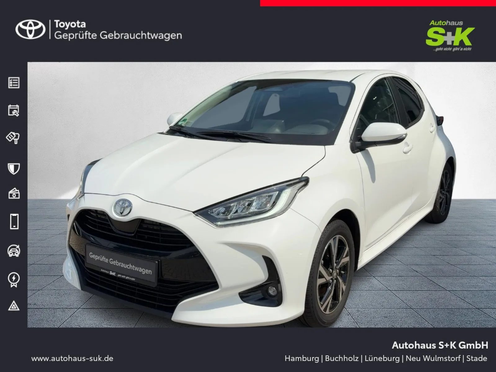 Toyota Yaris 1,5 Hybrid Teamplayer*8-Fach*Carplay*Klima