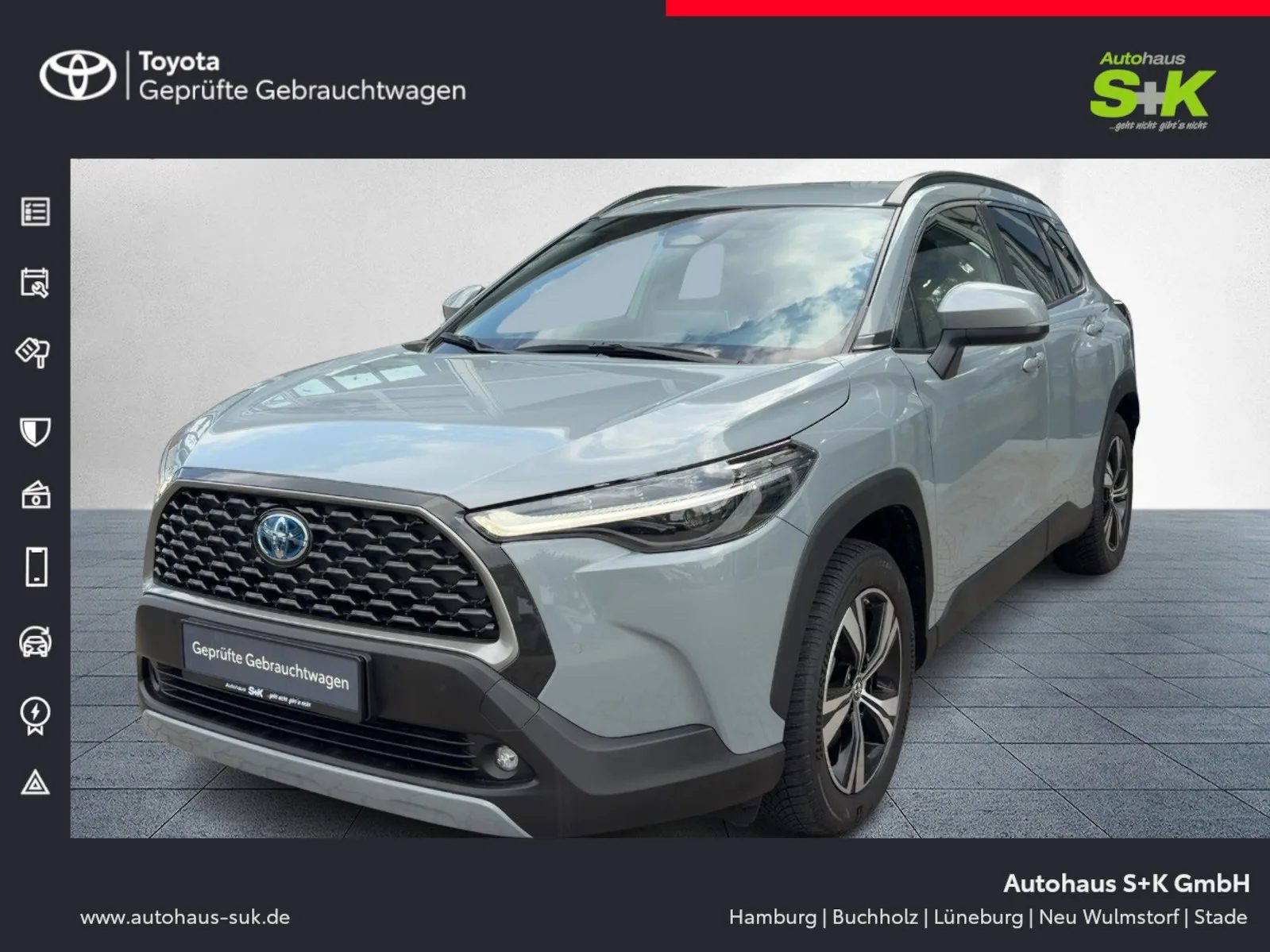 Toyota Corolla Cross 1,8 Hybrid Teamplayer*Carplay*8-Fa