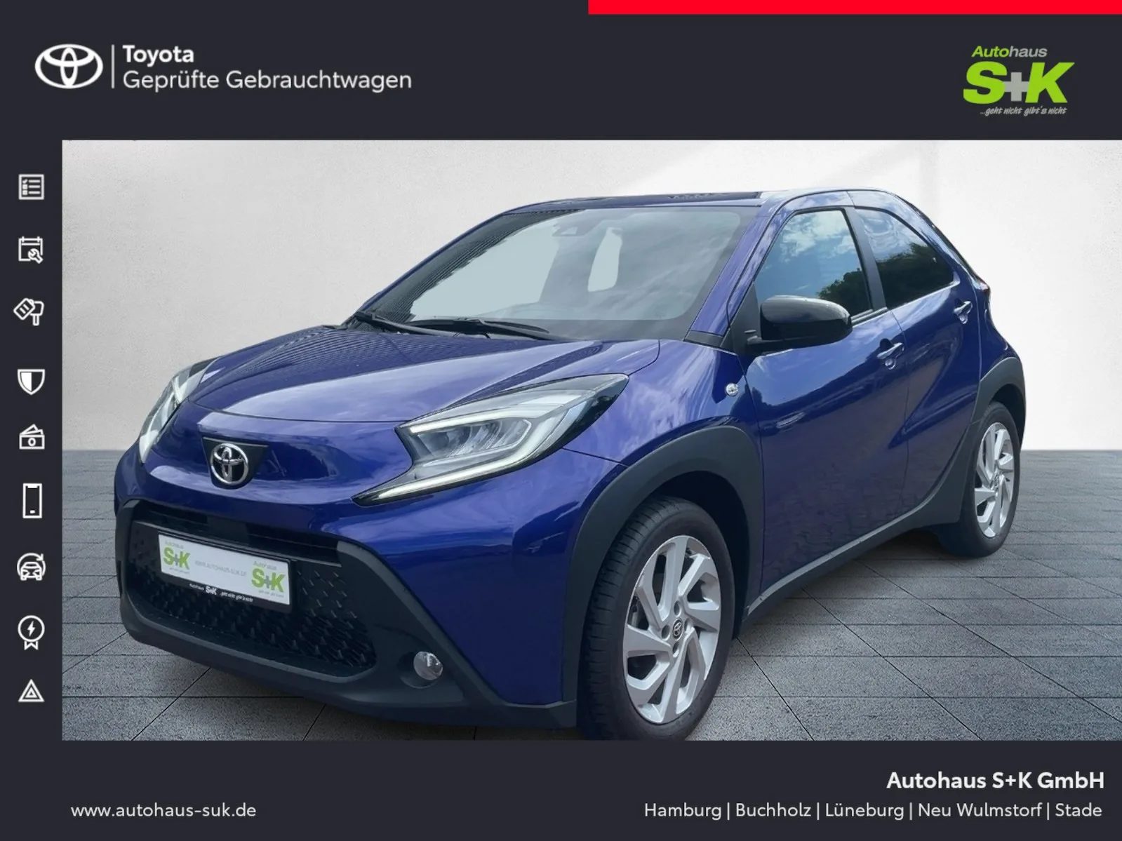 Toyota Aygo X 1.0 Active +CARPLAY+SHZ+KAMERA+SAEFTYSENS