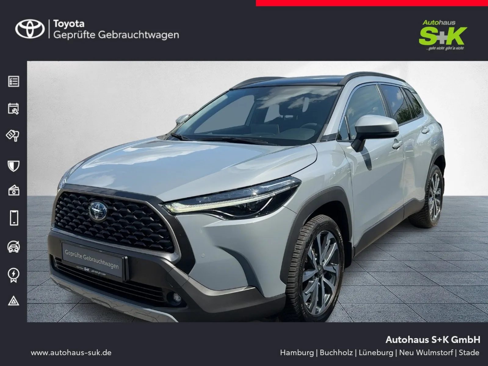 Toyota Corolla Cross 2.0 Hybrid Team Deutschland*SHZ*LR