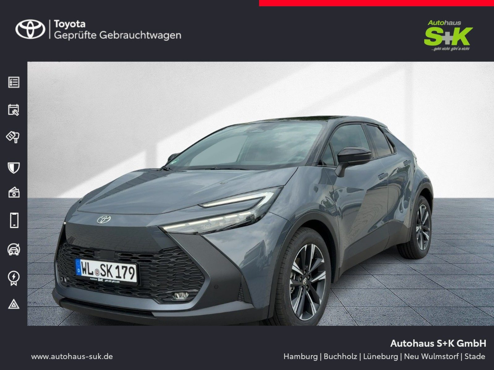 Toyota C-HR 1.8 Hybrid Teamplayer*CARPLAY+KAMERA+PDC+LE
