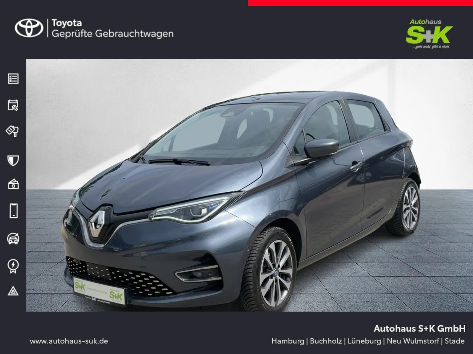 Renault ZOE E-Tech INTENS Batteriek. R135 Z.E.50 +WINTER