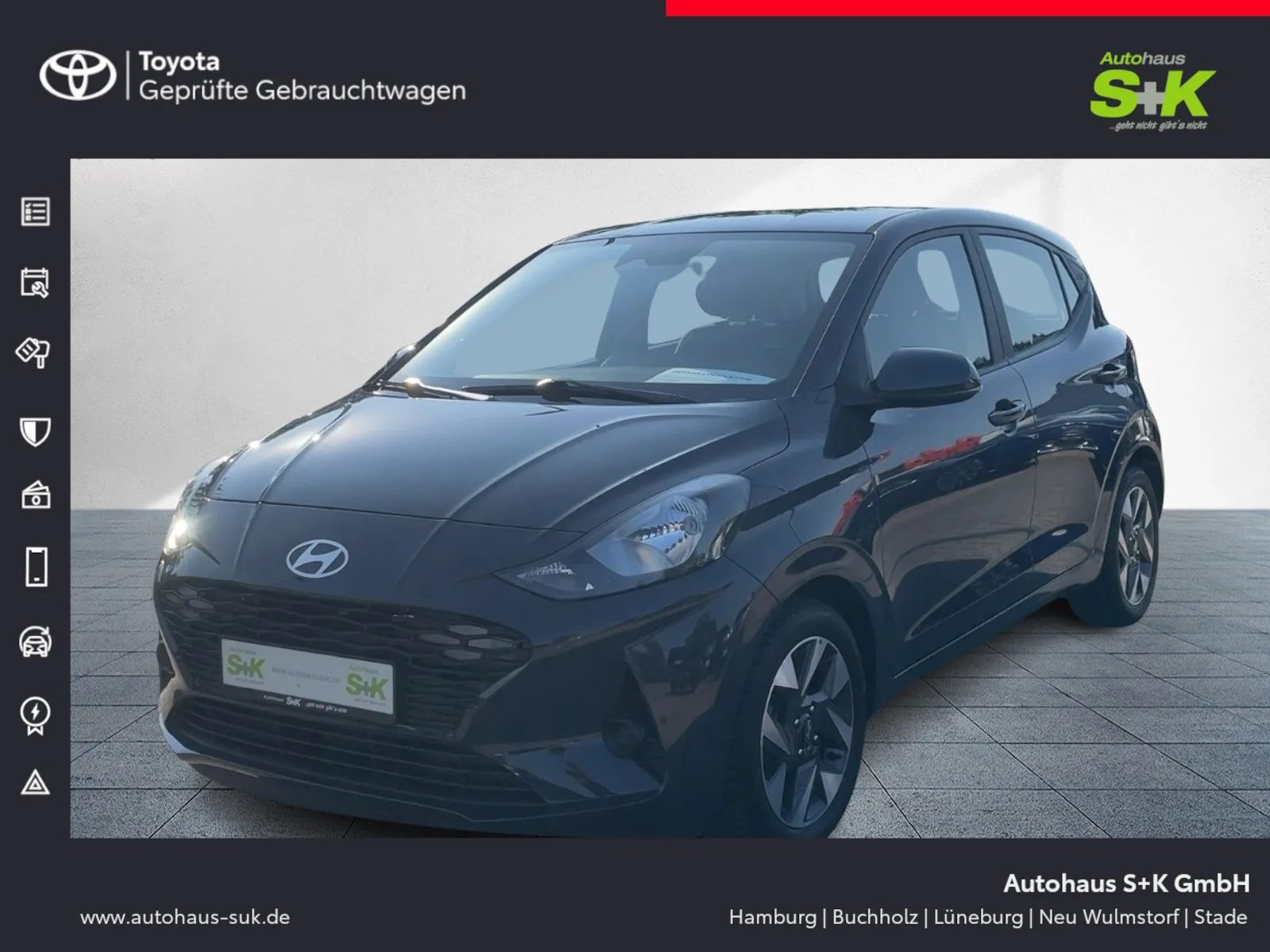 HYUNDAI i10 1.2 Trend +WINTER-PAKET+NAVI+KAMERA+TEMPOMAT