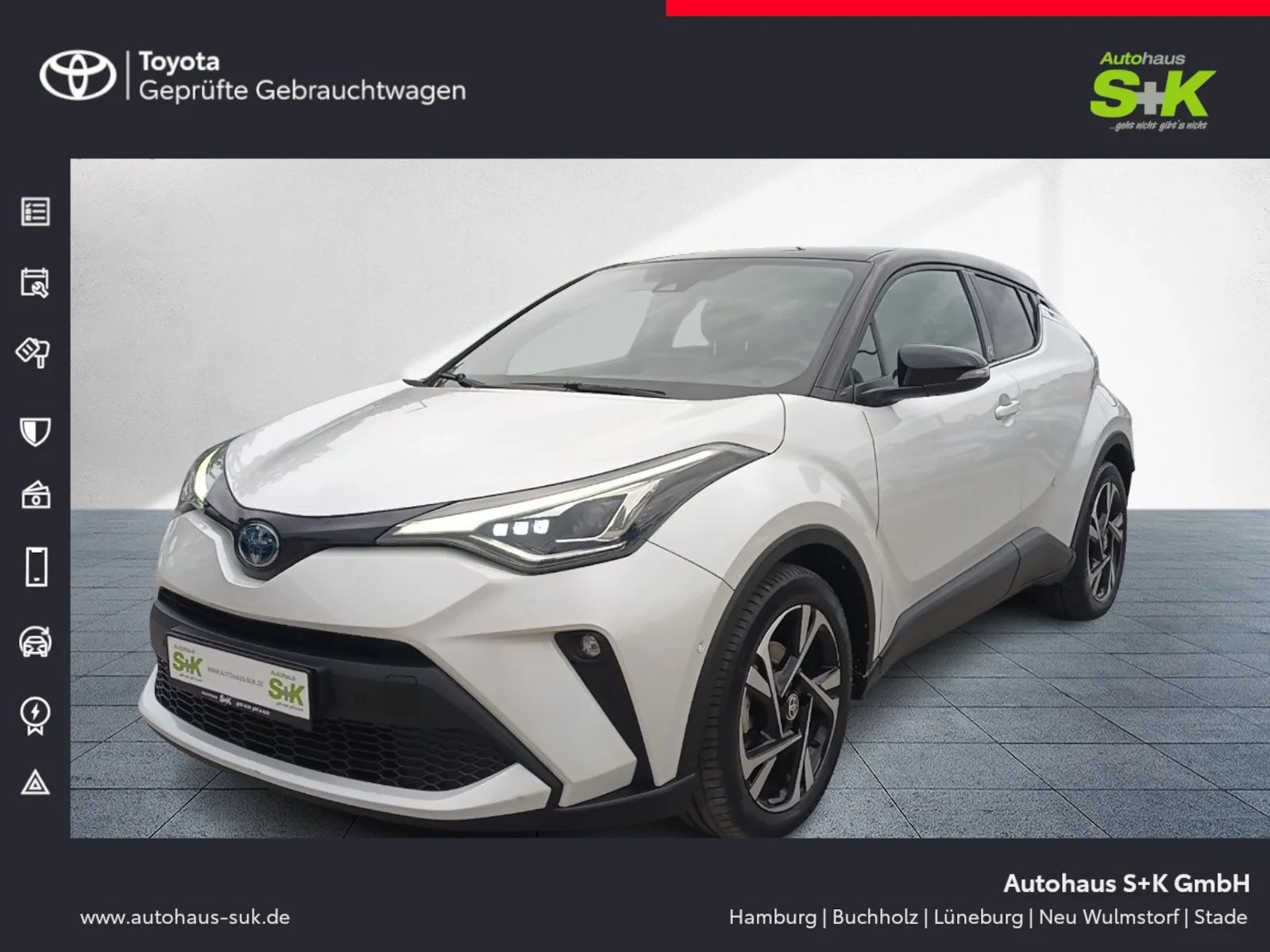 Toyota C-HR 2.0 Hybrid Team D*CARPLAY+LED+PDC+KAMERA+KL
