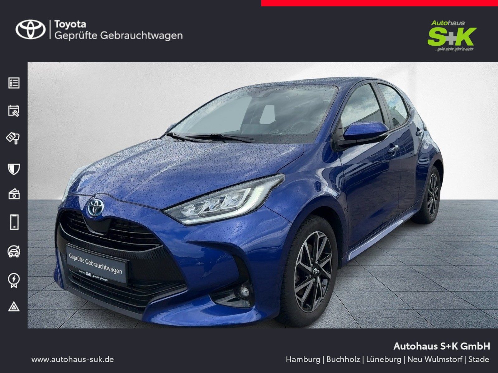 Toyota Yaris 1.5 Hybrid Team D*KAMERA*SHZ*GJR*TEMPOMAT*