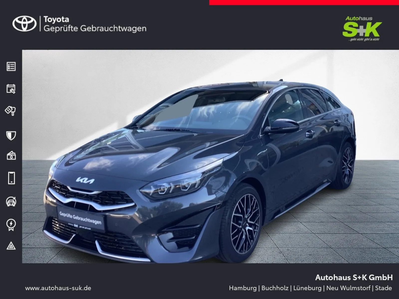 KIA pro cee'd / ProCeed ProCeed GT-Line*8-Fach Berei*Navi*R-Kamera*JBL S