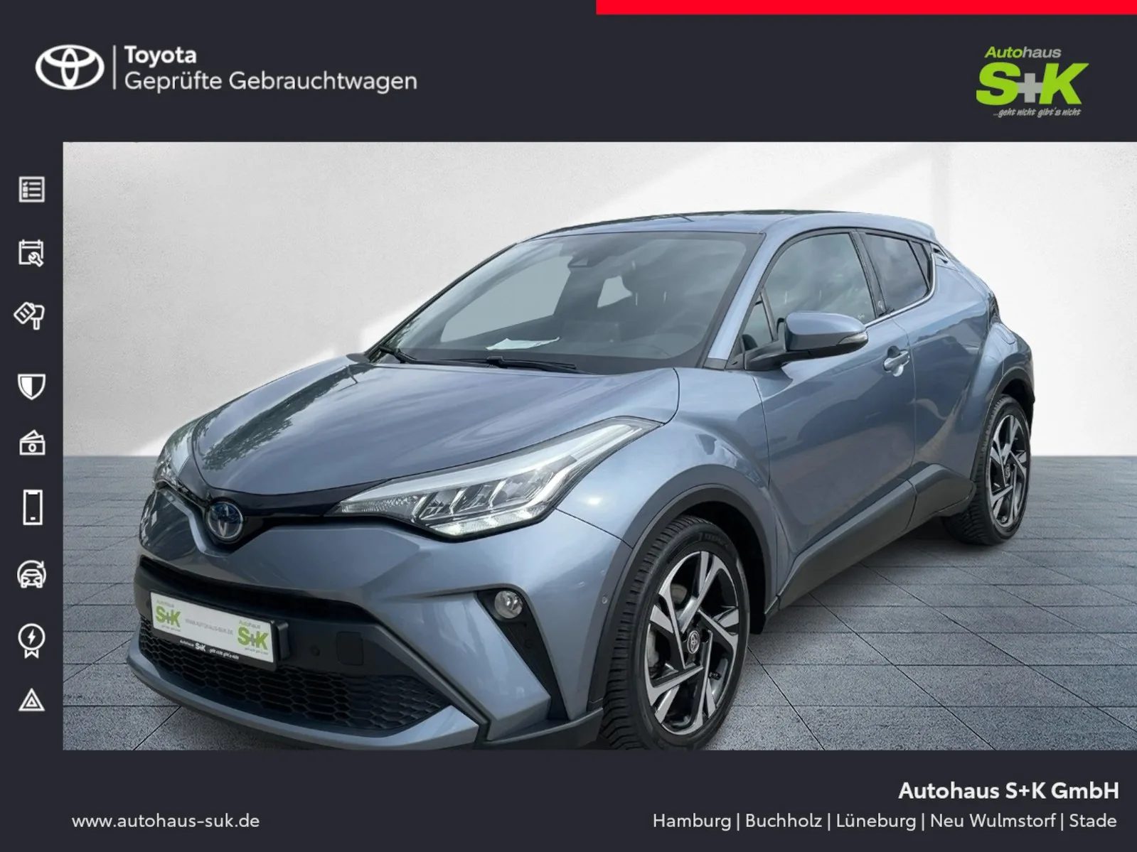 Toyota C-HR 1.8 Hybrid Team D*CARPLAY+LED+PDC+LED+NAVI*