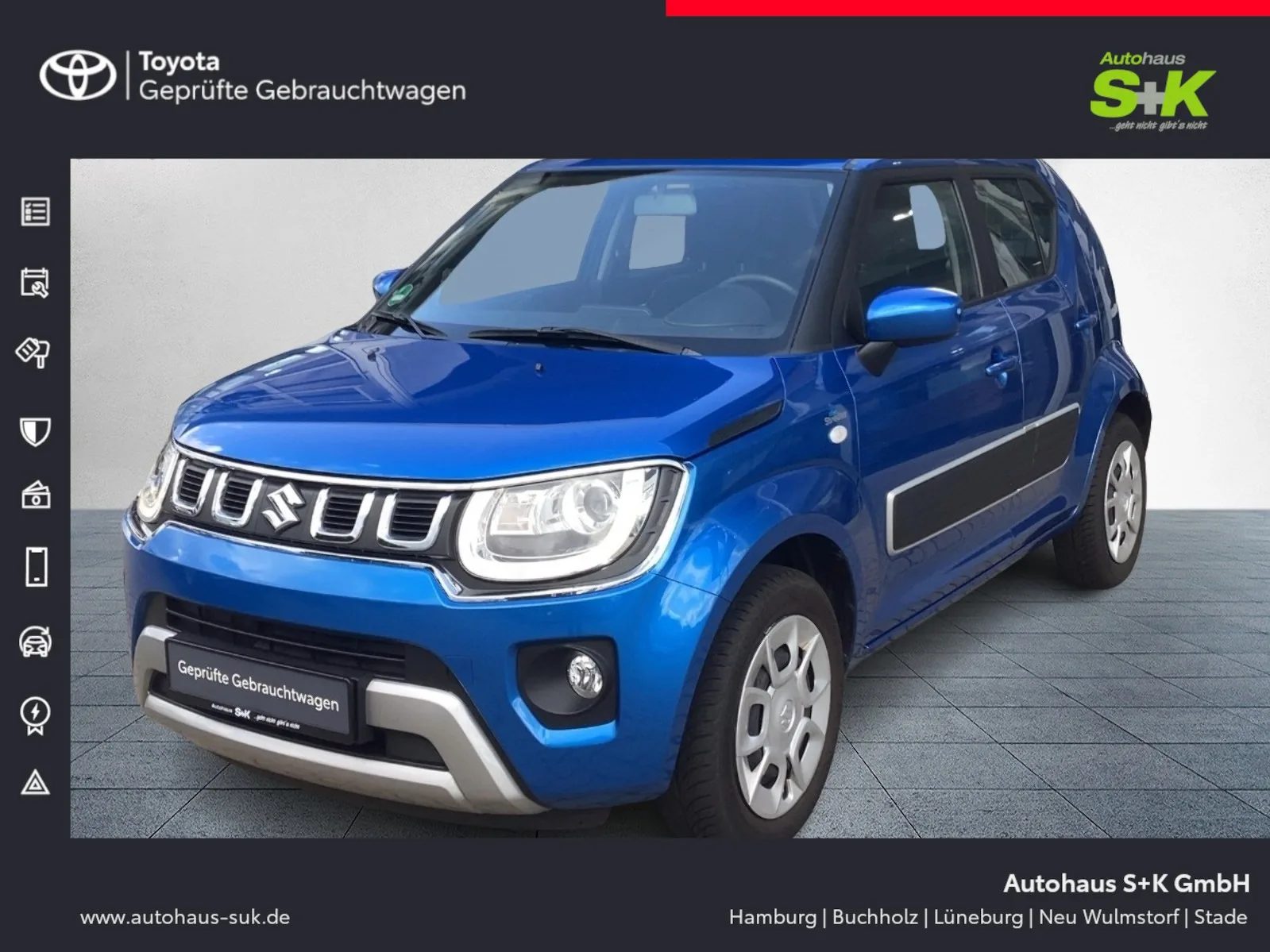 SUZUKI Ignis 1,2l Hybr. Club "PDC hi."Klima*Allwetterre