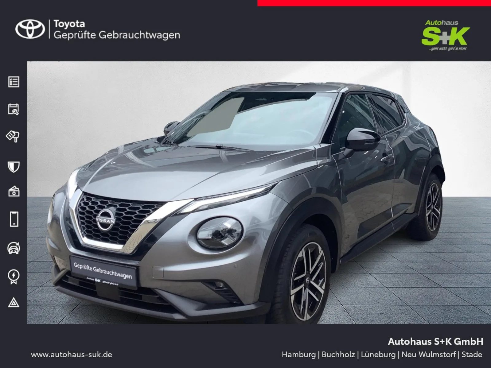 Nissan Juke 1.0 "Carplay"R-Kamera"SHZ"PDC vorn + hinten