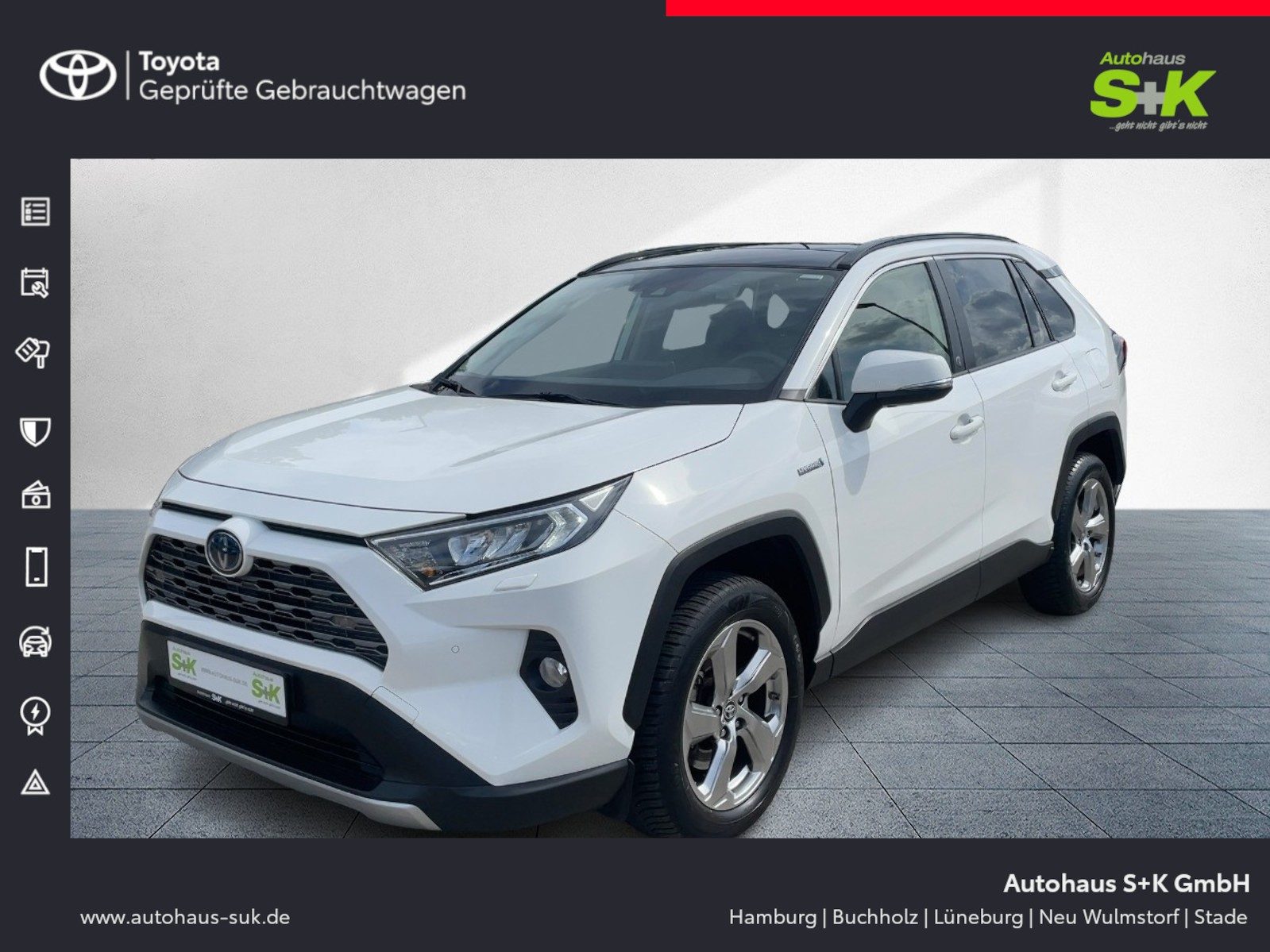 Toyota RAV 4 2.5 Hybrid Team D 4x2 +CARPLAY+PANO+WINTER
