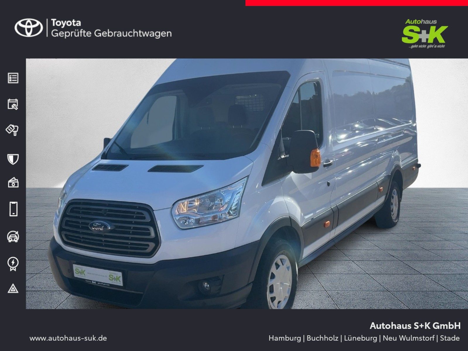 Ford Transit 2.0 TDCi 350 L4 Trend +BLUETOOTH+AHK+SHZ