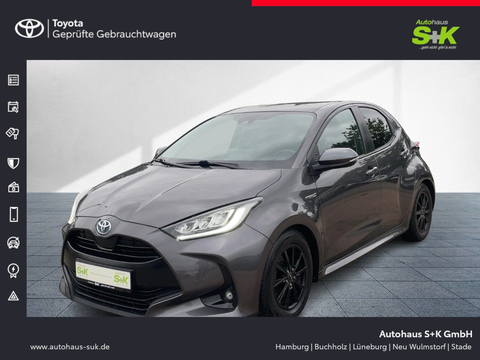Toyota Yaris 1.5 Team Deutschland ++AHK+KAMERA+ACC+CARP