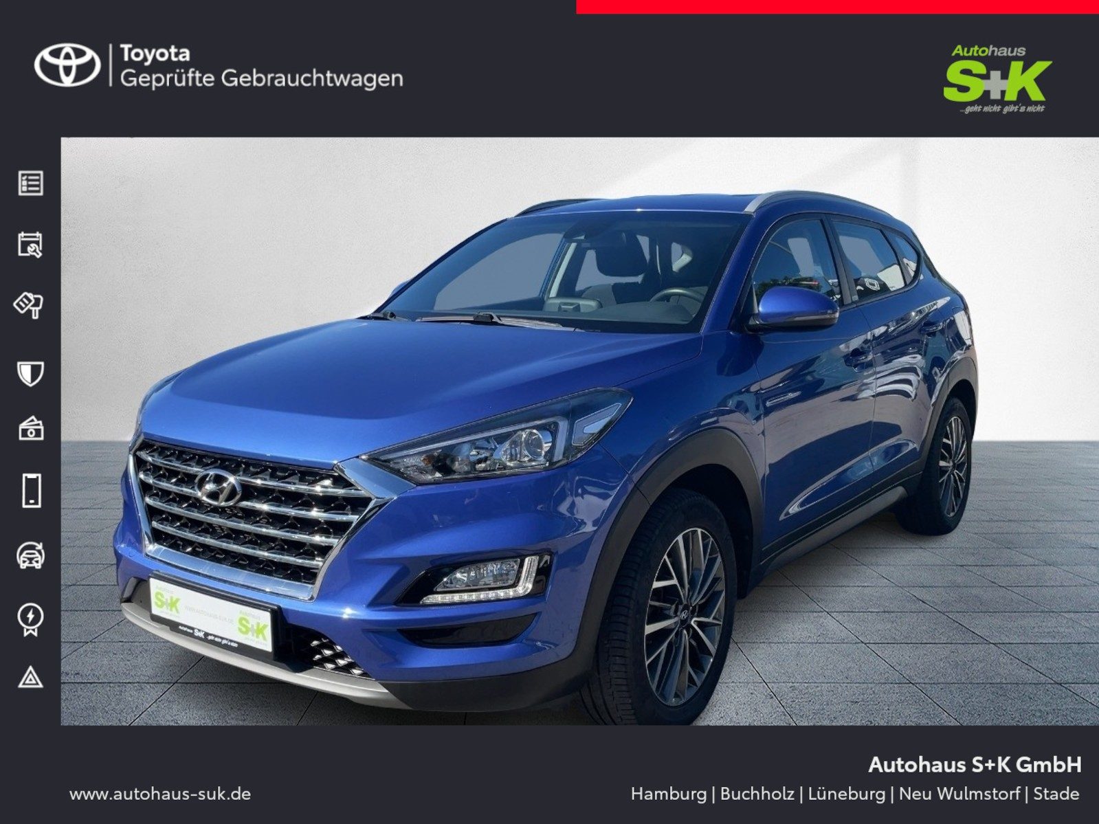 HYUNDAI TUCSON 1.6 Advantage 2WD +8-FACH+WINTER-PAKET+KA