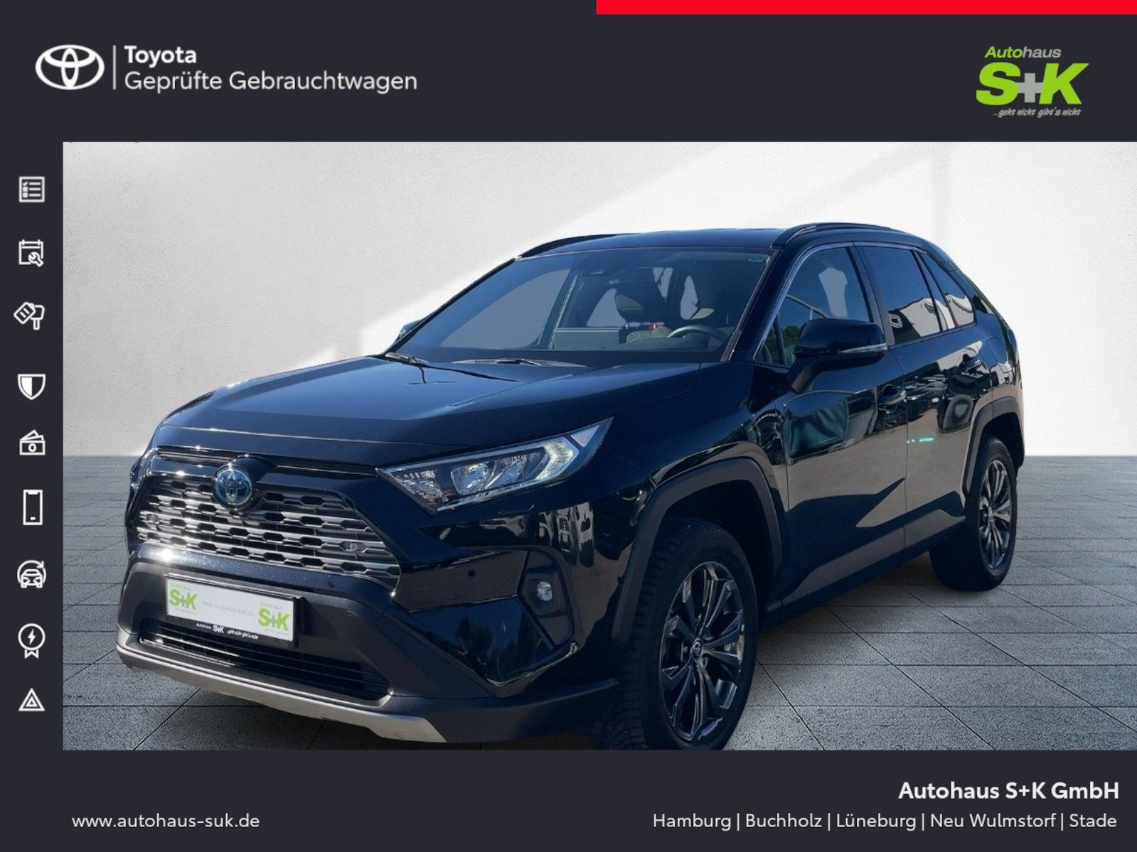 Toyota RAV 4 2.5 Hybrid Team D 4x2 +CARPLAY+WINTER-P.+G