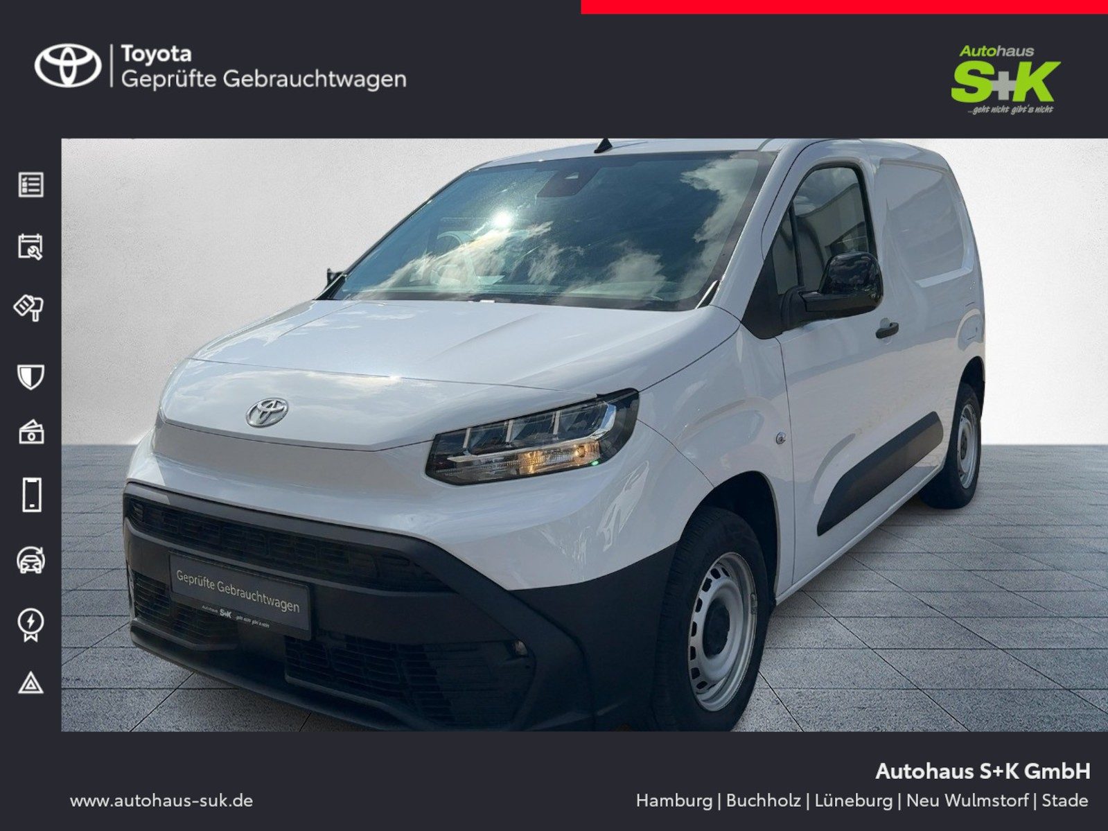 Toyota Proace City 1.5 D-4D L1 Meister S/S *NAVI*KLIMA*