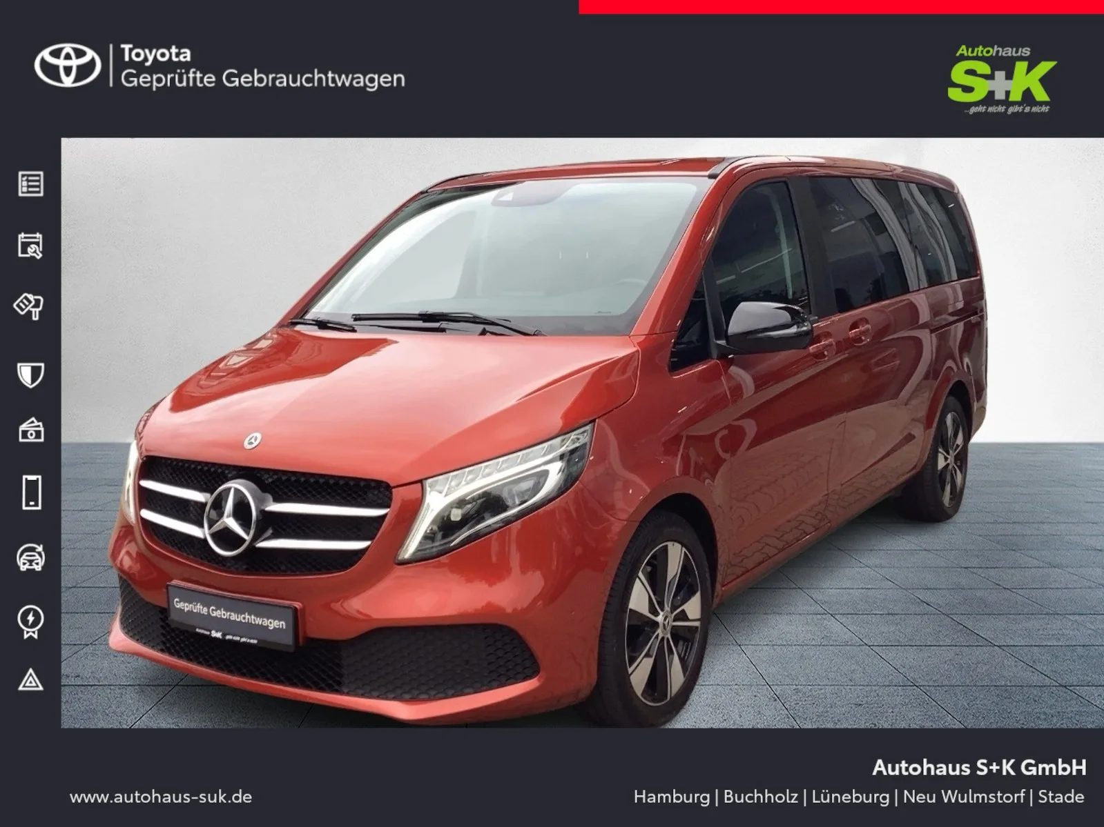 Mercedes-Benz V 220 EDITION Lang*AHK*R-Kamera*Navi*LED-Scheinw
