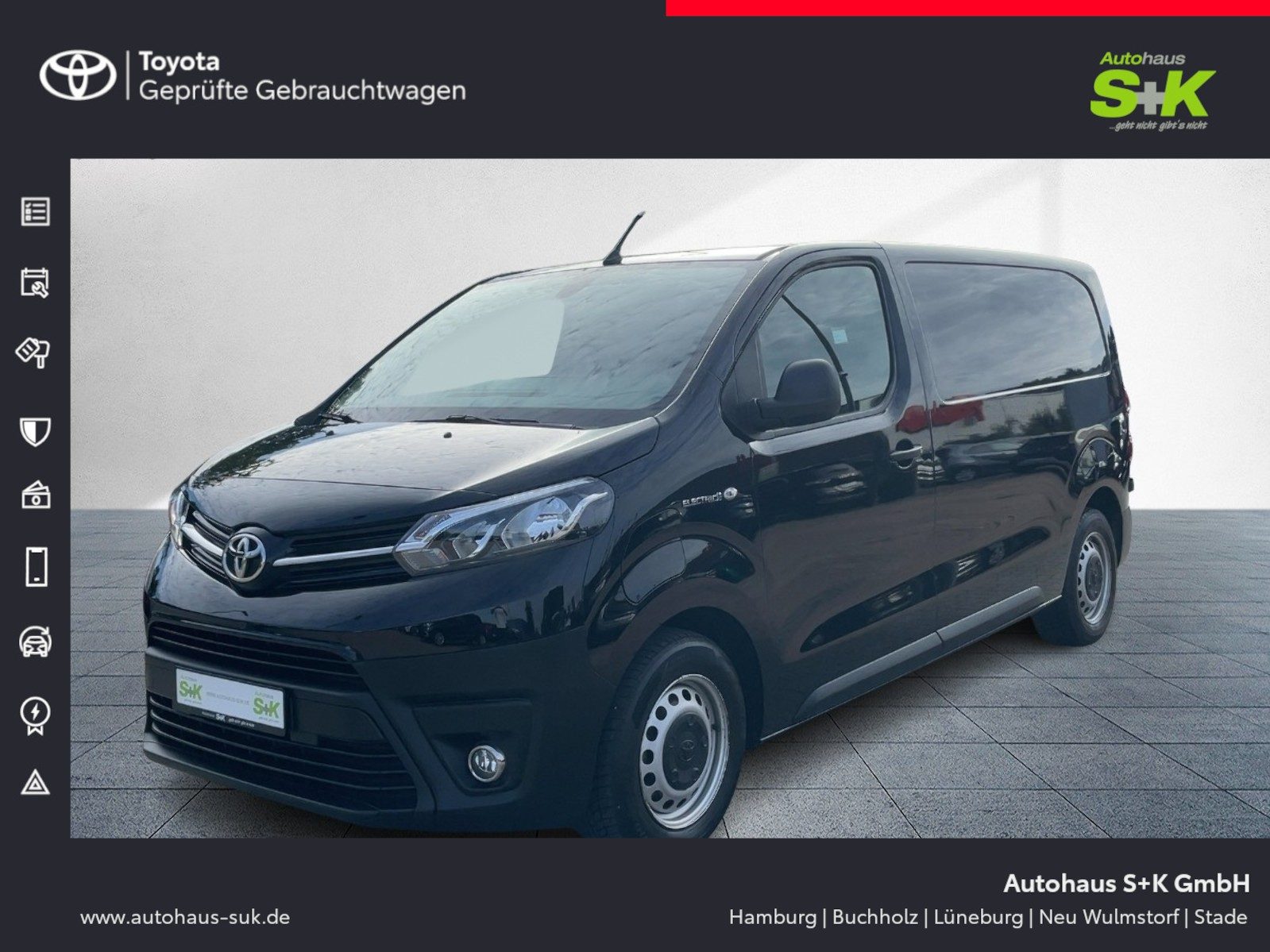 Toyota Proace Electric L1 Kasten Comfort +CARPLAY+TEMPO