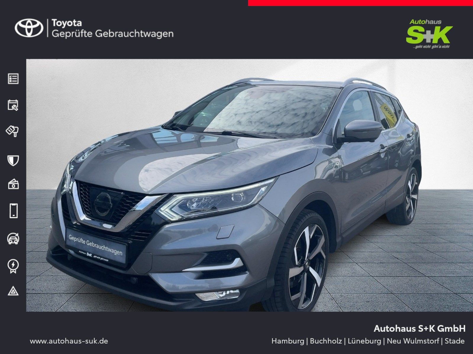 Nissan Qashqai 1.2 DIG-T Tekna 4x2*8-fach*SHZ*KAMERA*PA