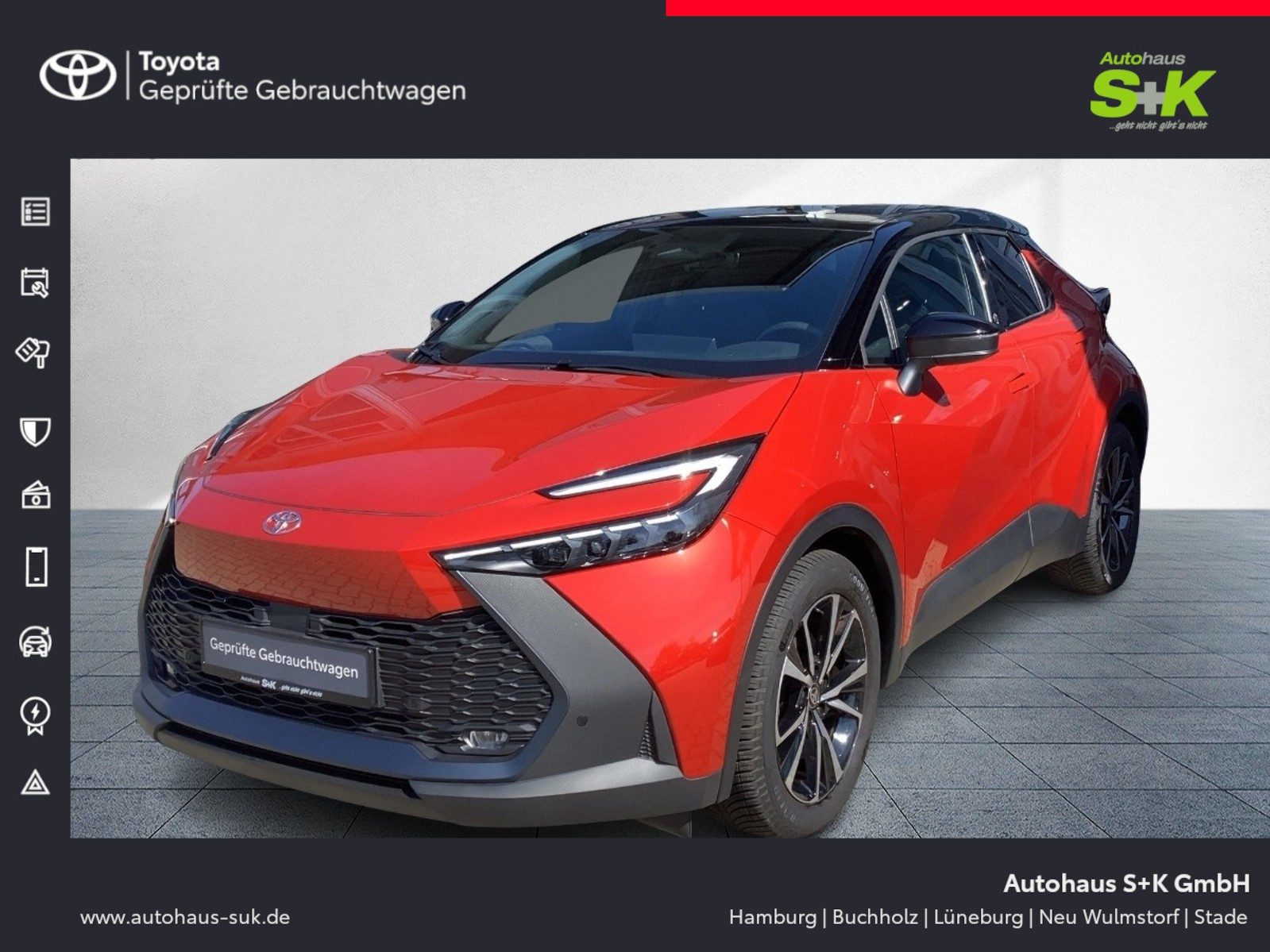 Toyota C-HR 2,0-l-Plug-in Teamplayer*Allwetter*Navi*R-K