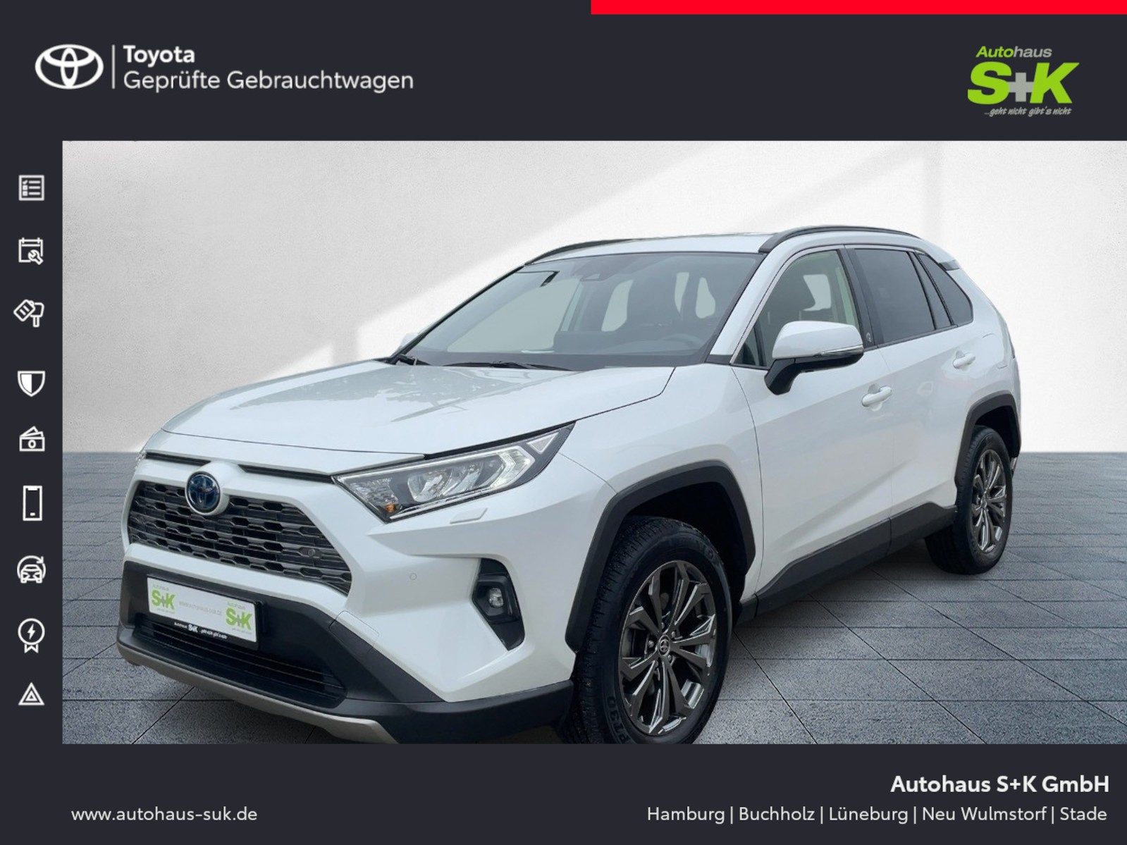 Toyota RAV 4 2.5 Hybrid Team D 4x2 +AHK+WINTER-P.+CARPL