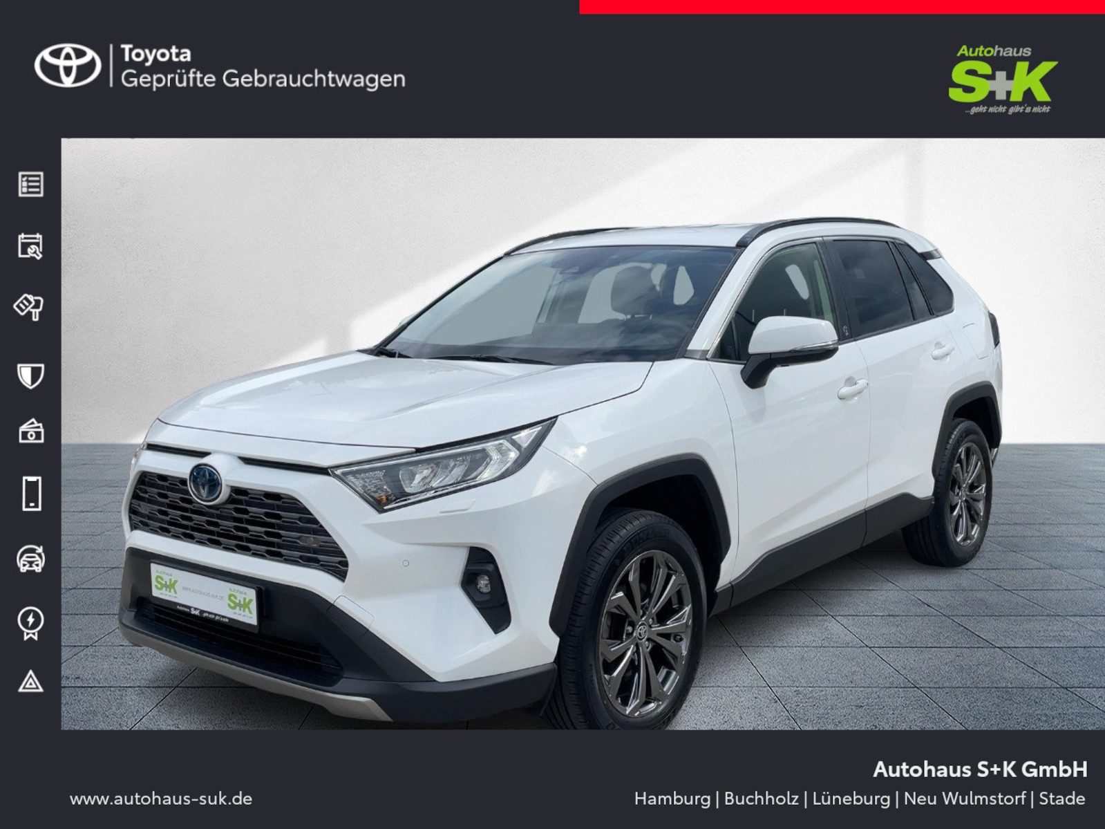Toyota RAV 4 2.5 VVT-i Hybrid Team D 4x2 +CARPLAY+WINTE