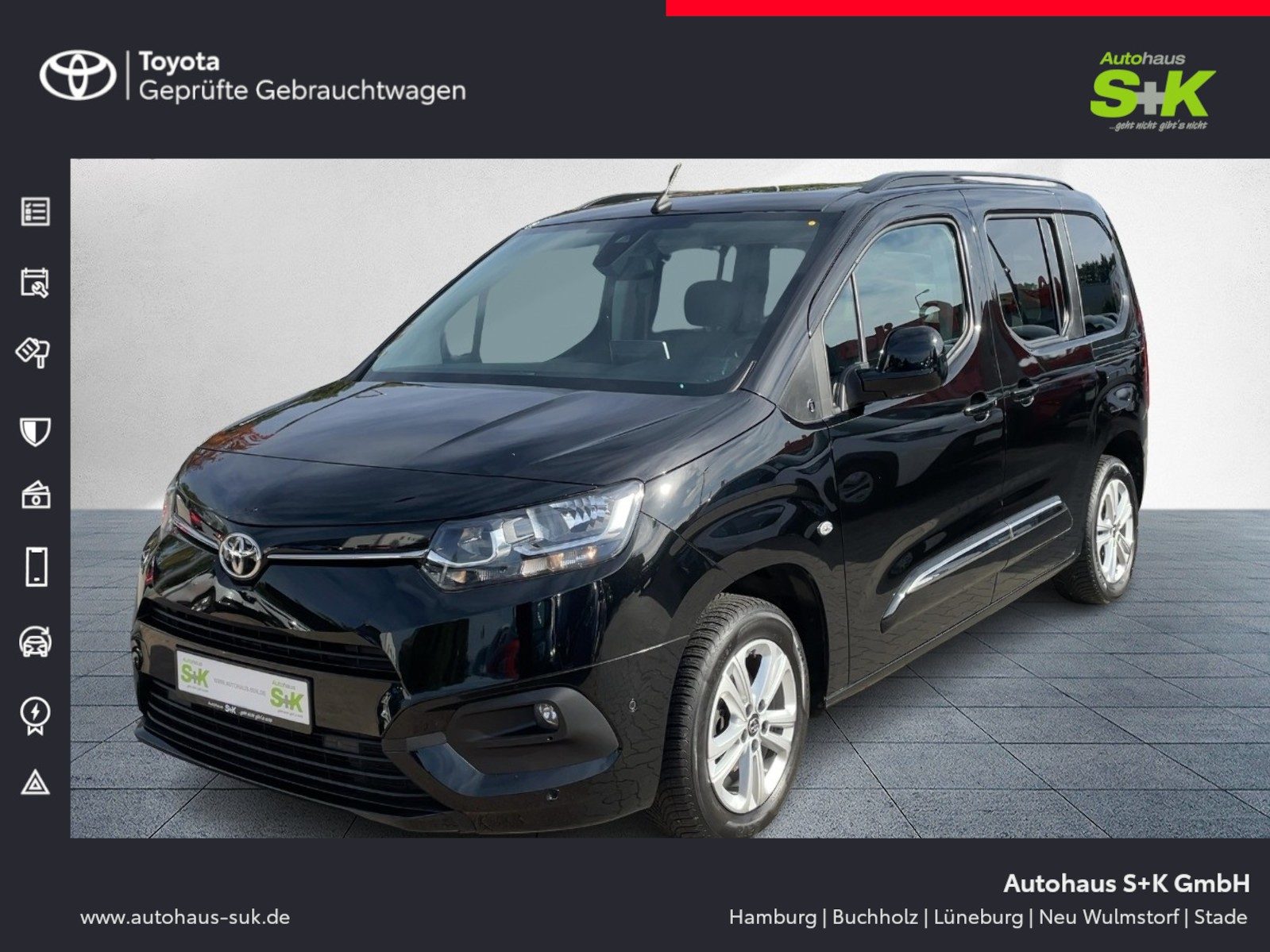 Toyota Proace City Verso 1.2 L1 Team D +ACC+PANO+CARPLA