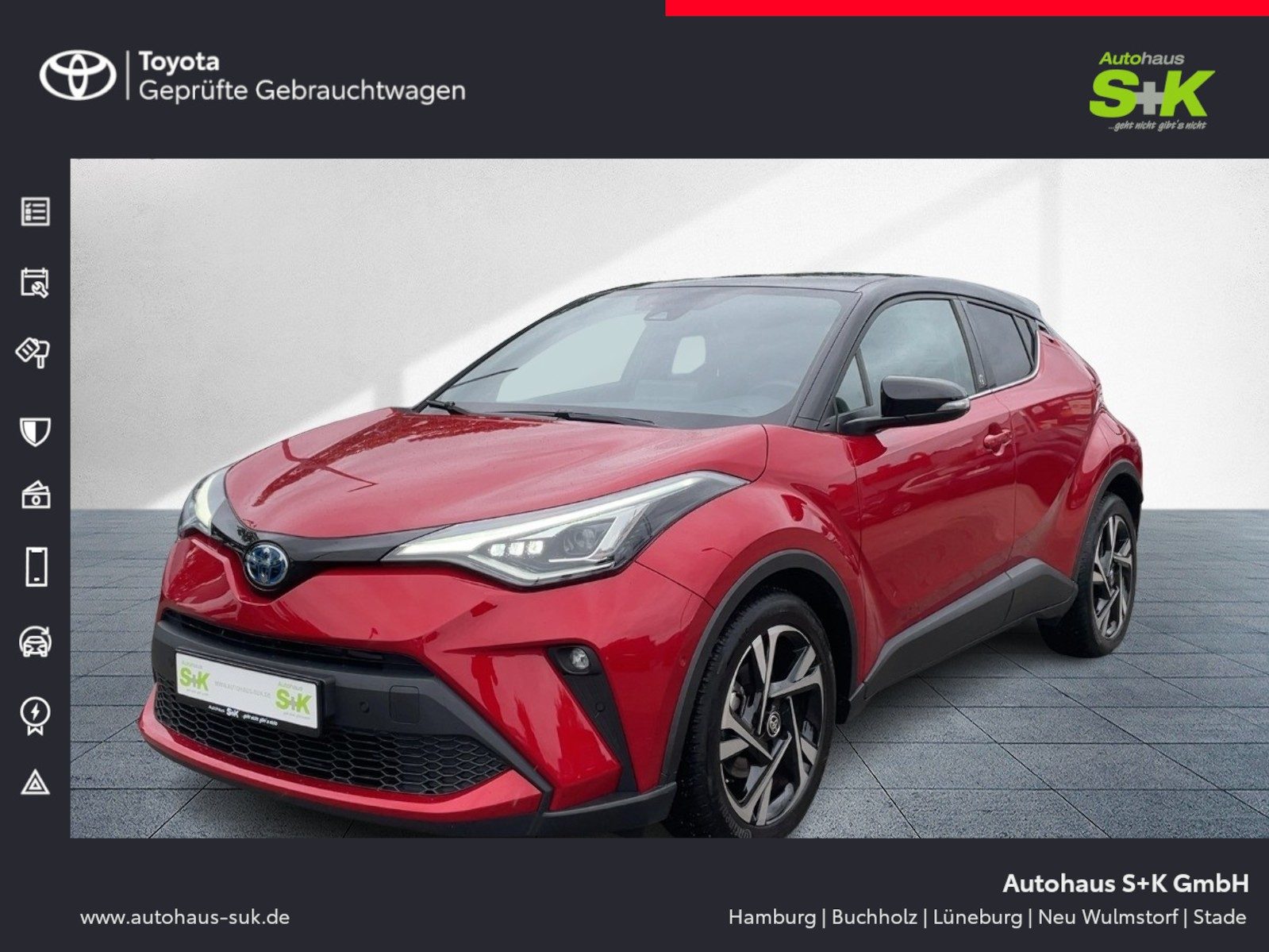 Toyota C-HR 1.8 Hybrid Team D +CARPLAY+WINTER-P.+ACC+LE