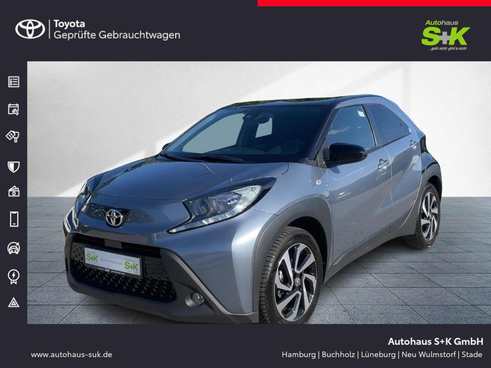 Toyota Aygo X 1.0 VVT-i Teamplayer +CARPLAY+SHZ+GJR+ACC