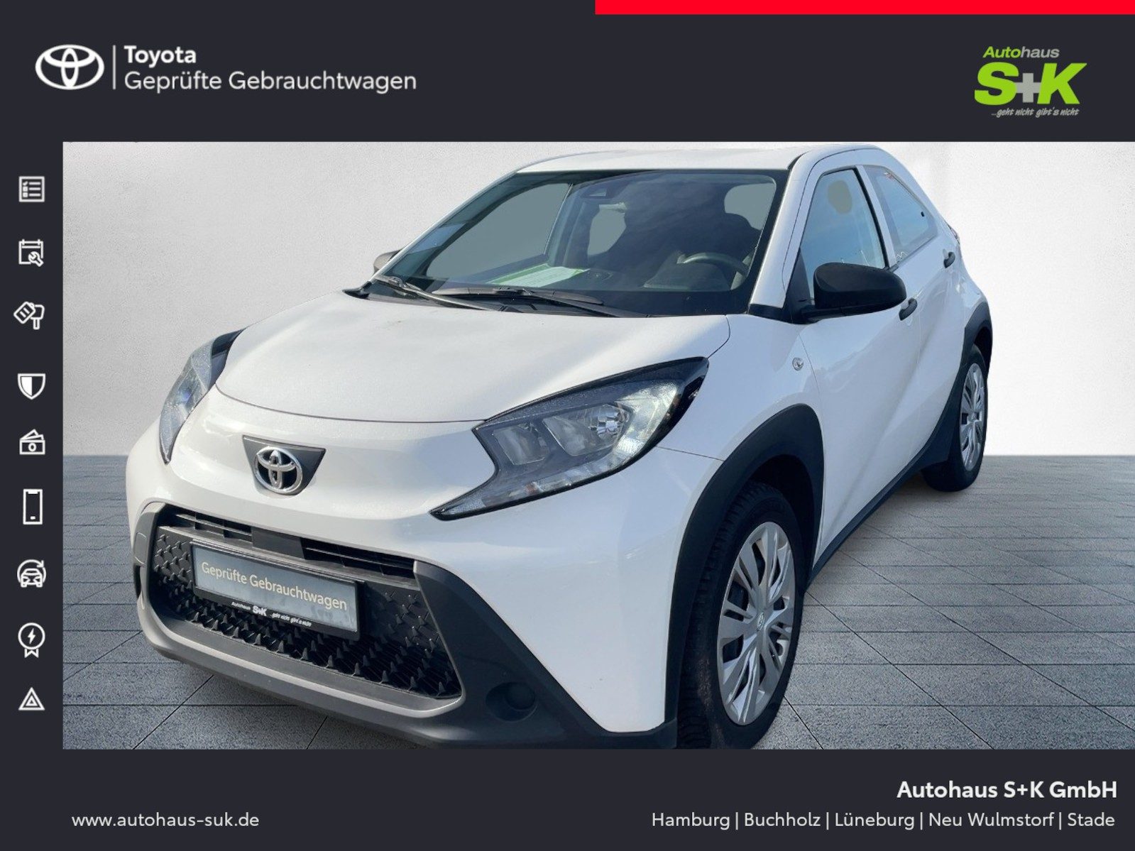 Toyota Aygo X 1.0 VVT-i*SITZHEIZUNG*GJR*ABSTANDSTEMPOMA