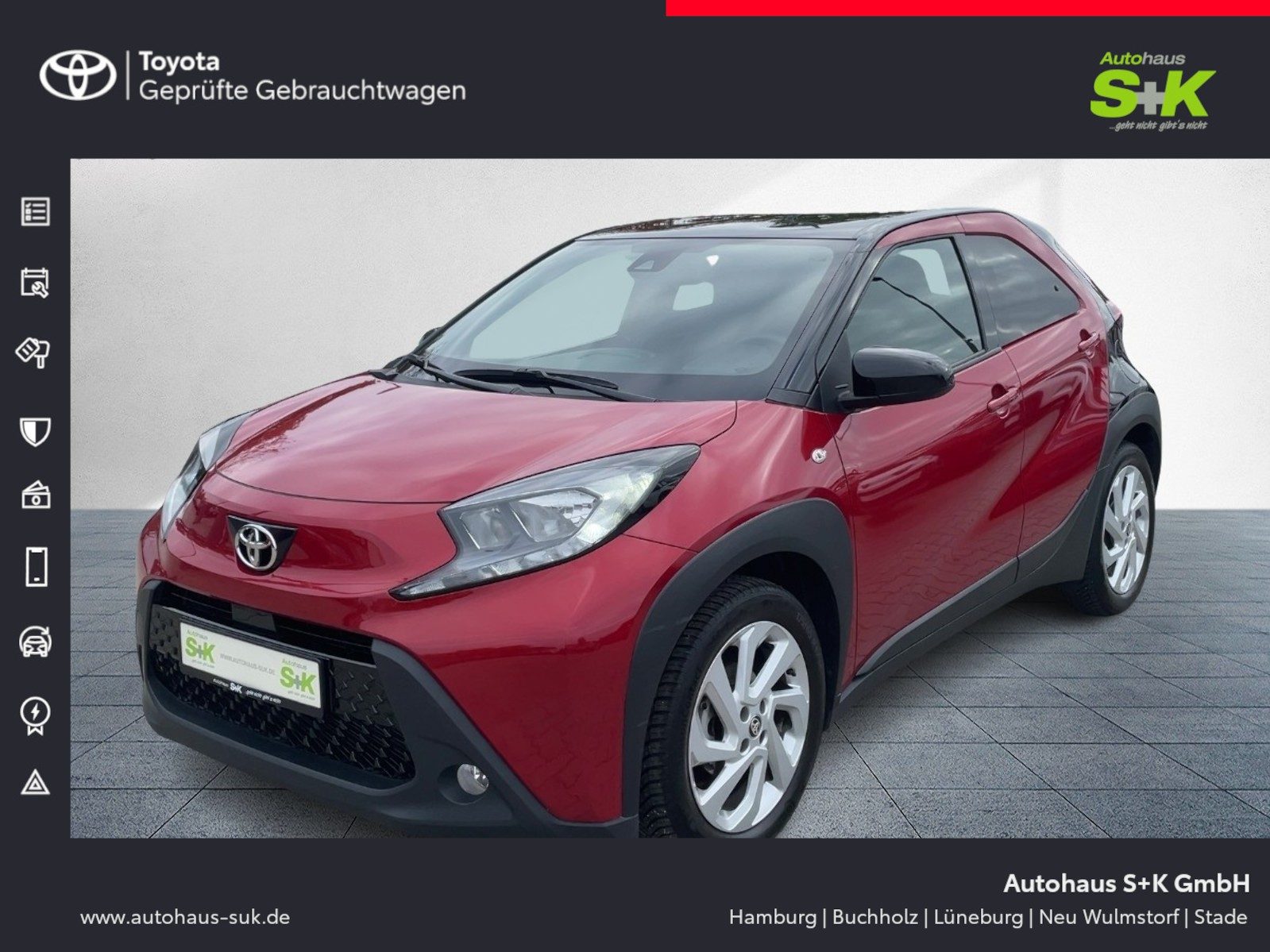 Toyota Aygo X 1.0 VVT-i Pulse +KAMERA+MIRACAST+SITZHEIZ