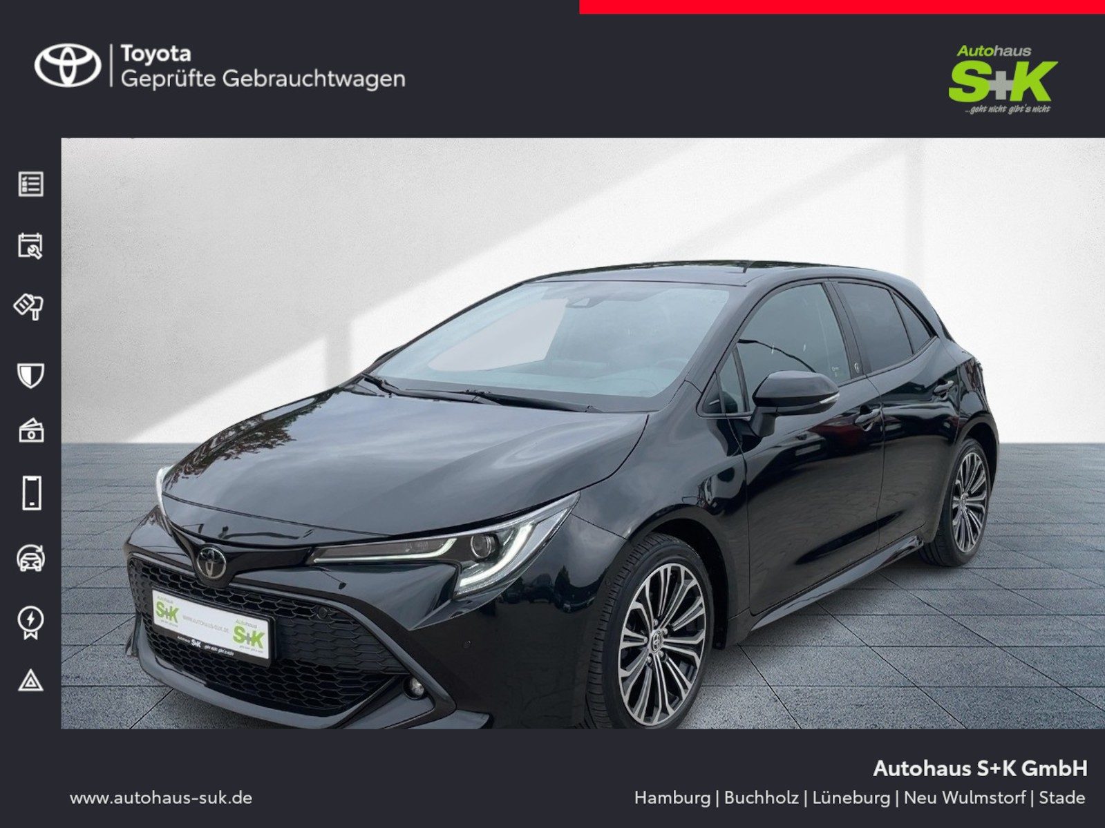 Toyota Corolla 1.2 T Team D*CARPLAY+LED+SHZ+PDC+8-FACH+
