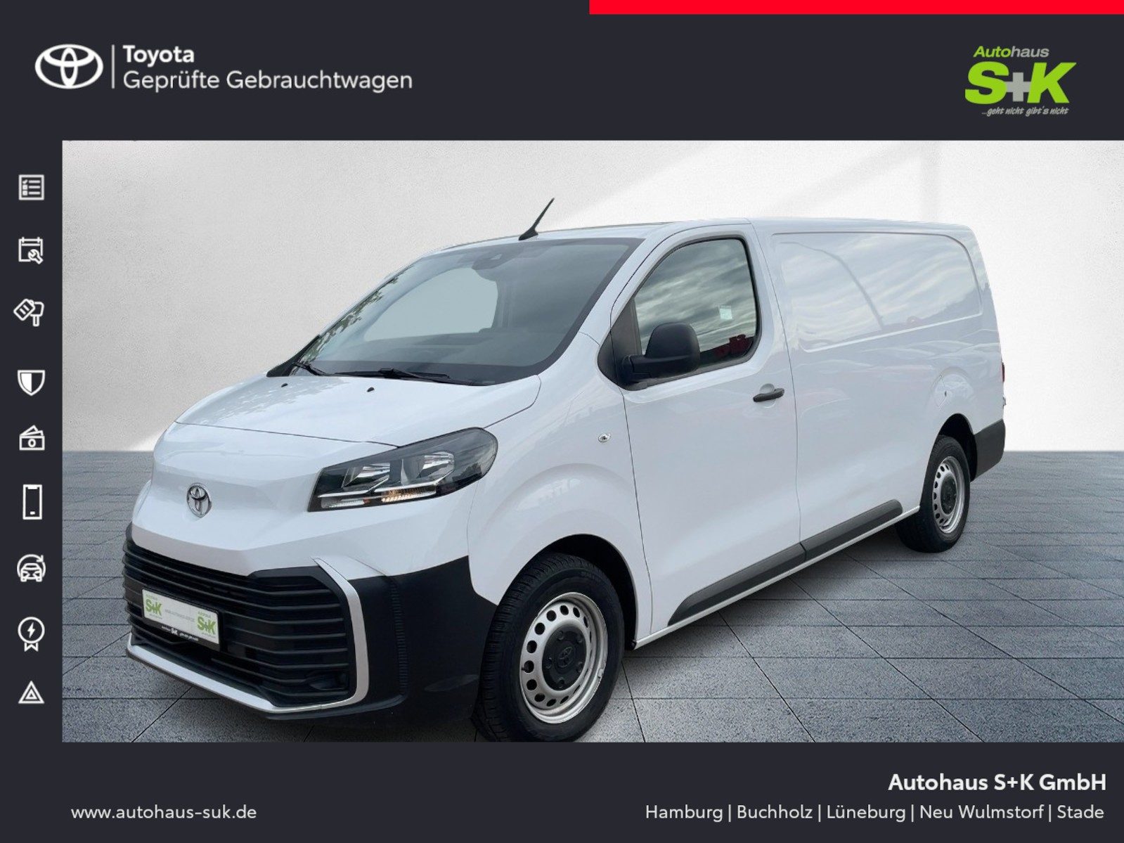 Toyota Proace Kasten Meister 2.0 L2 ++GJR+TEMPOMAT+BLUE