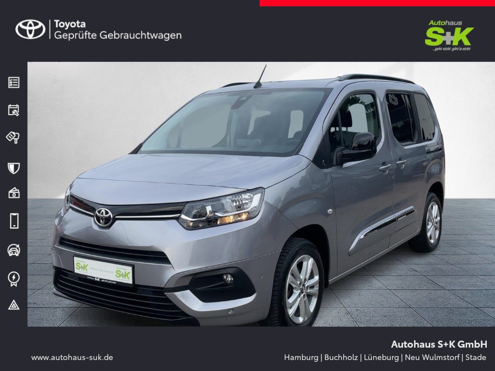 Toyota Proace City Verso 1.2 L1 Team D*CARPLAY+PDC+KAME
